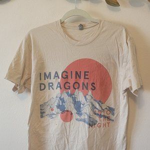 Imagine Dragons Into the Night Tour T-Shirt Medium